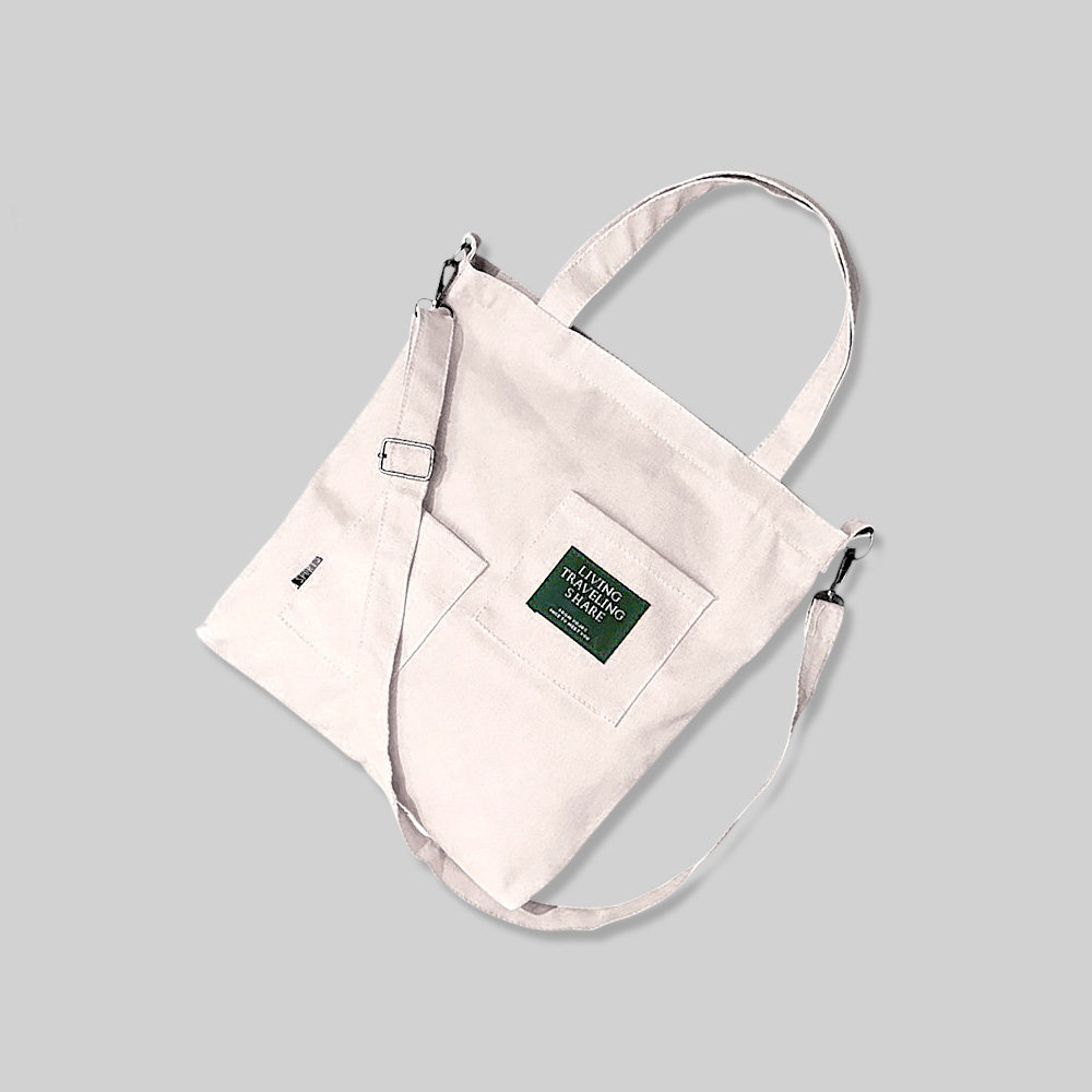 2 in 1 Canvas Tote Bag